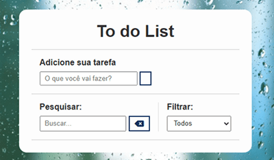 Imagem do projeto de to-do-list